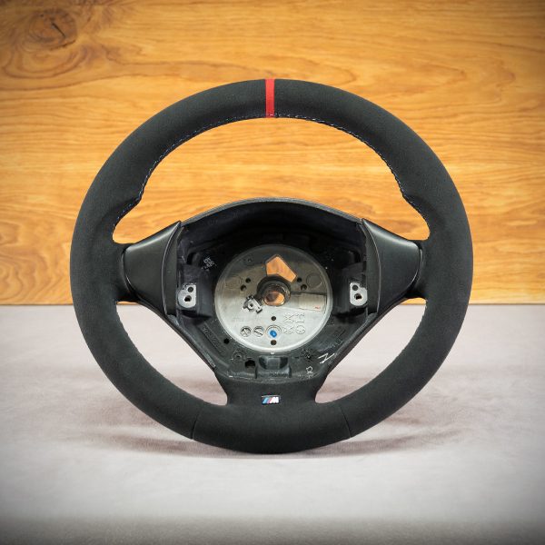 BMW Z3 steering wheel after modification