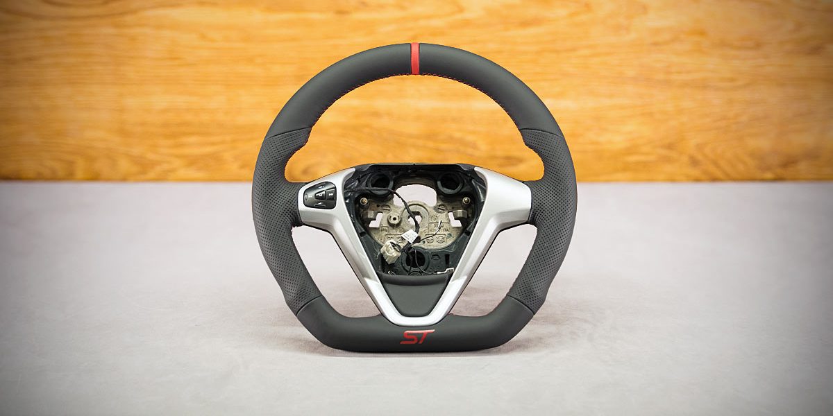 Ford Fiesta ST Mk7 Custom steering wheel Ford Fiesta ST Mk7 Custom steering wheel