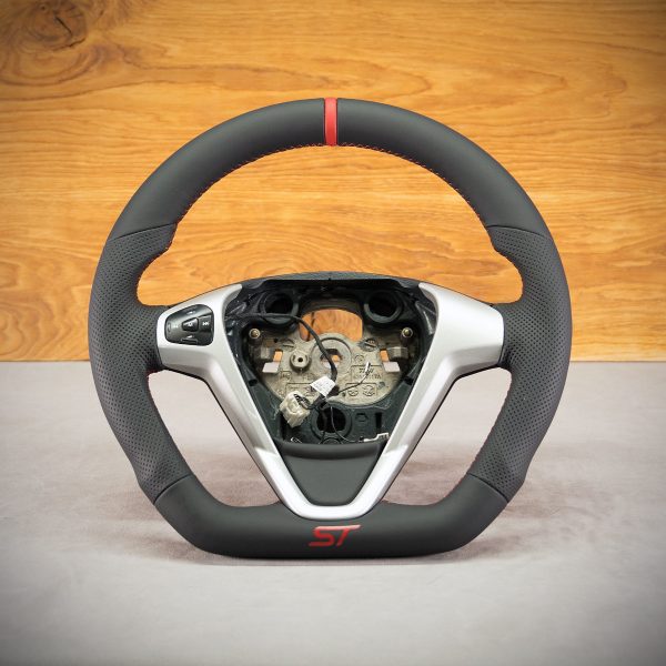 Ford Fiesta ST Mk7 steering wheel after modification Ford Fiesta ST Mk7 steering wheel after modification