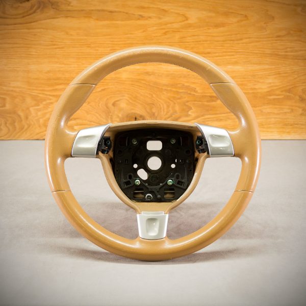 Porsche 911 steering wheel before upholstery