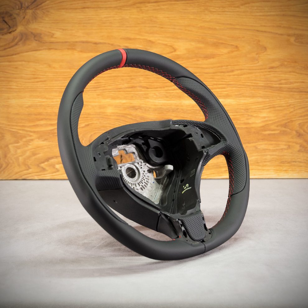 Abarth Punto Evo Custom steering wheel