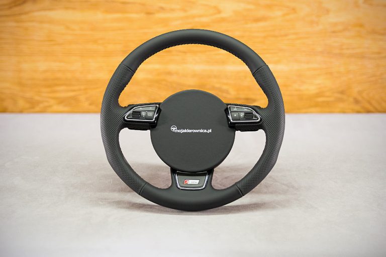 Audi A7 Custom steering wheel