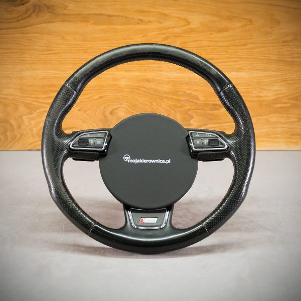 Audi A7 steering wheel before upholstery