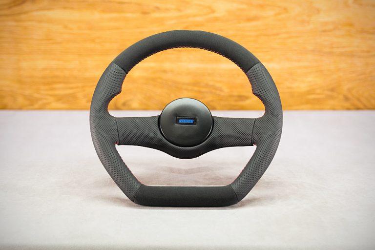 Fiat Cinquecento Custom steering wheel