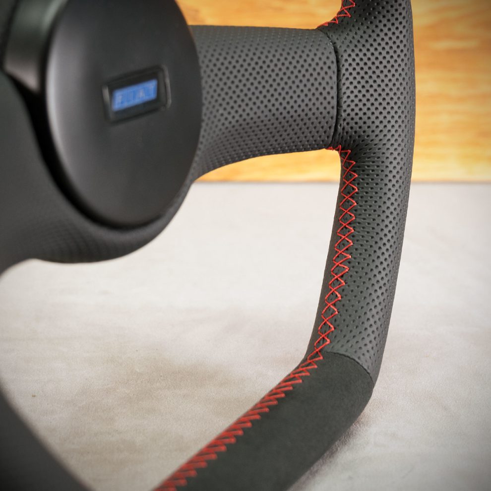 Fiat Cinquecento Custom steering wheel