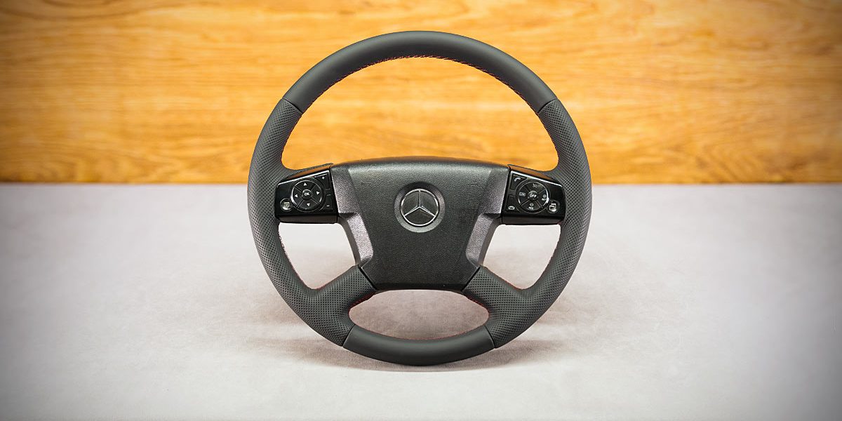 Mercedes-Benz Actros MP4 Custom steering wheel Mercedes-Benz Actros MP4 Custom steering wheel