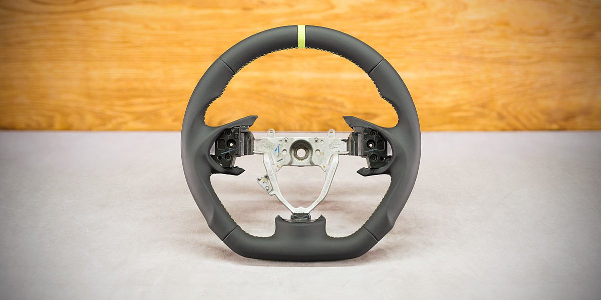 Mitsubishi Lancer Custom steering wheel