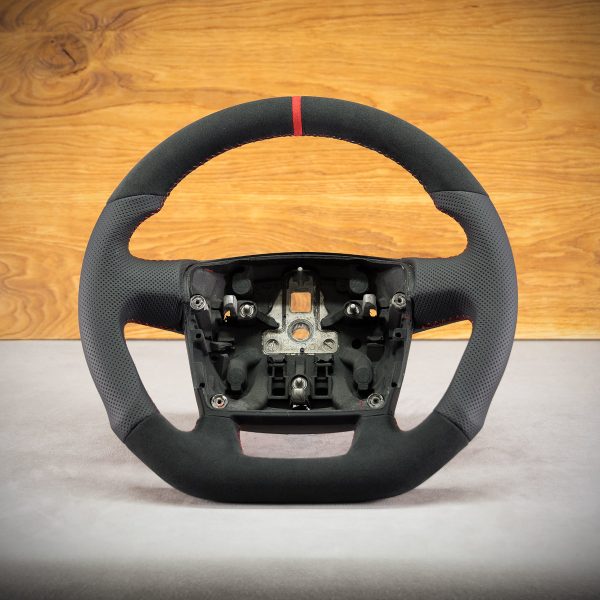 Peugeot Boxer steering wheel after modification