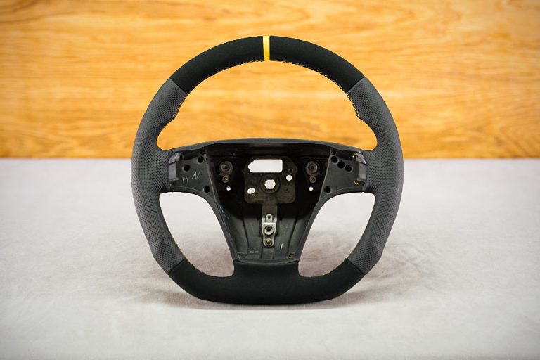 Volvo V50 Custom steering wheel