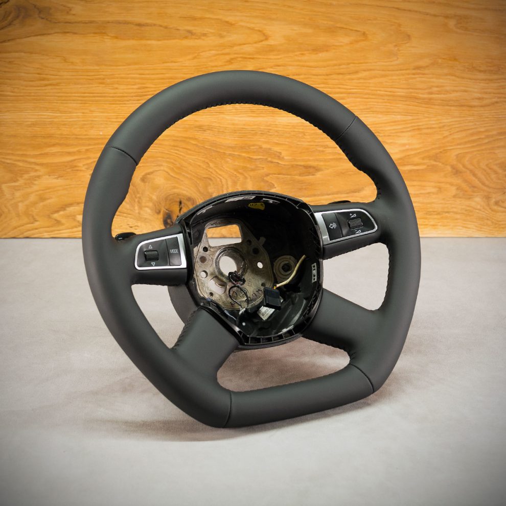 Audi A8 Custom steering wheel