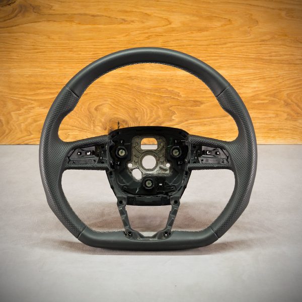 Audi Q8 steering wheel before upholstery Audi Q8 steering wheel before upholstery