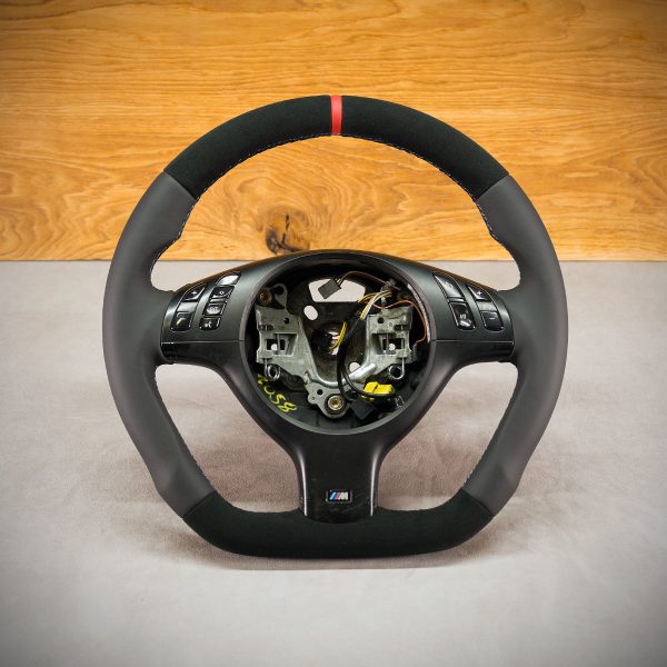 BMW E39 steering wheel after modification BMW E39 steering wheel after modification
