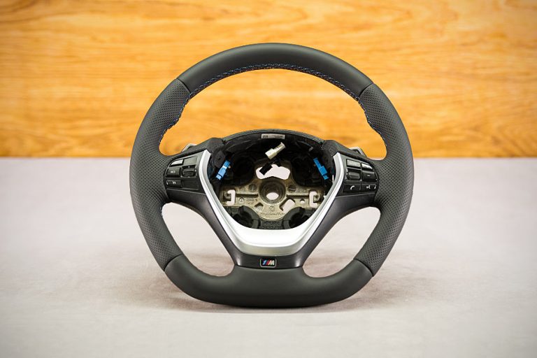 BMW F20 Custom steering wheel