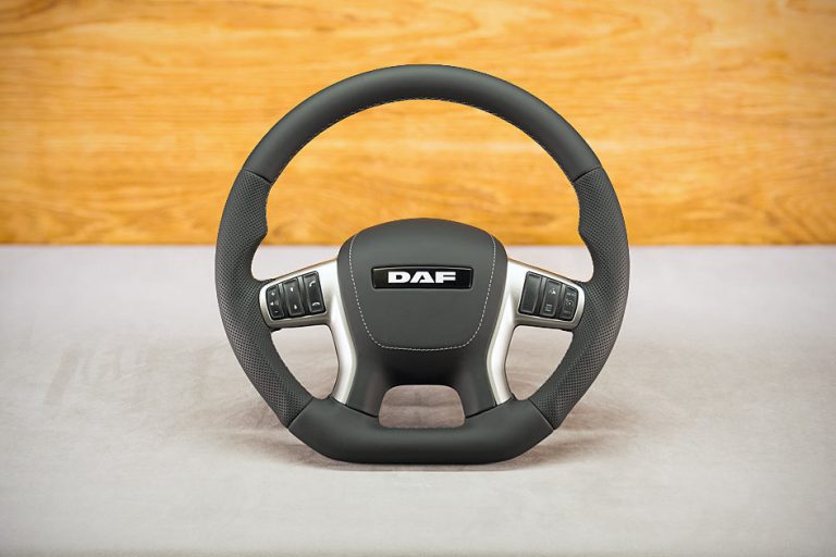 DAF Euro 6 Custom steering wheel