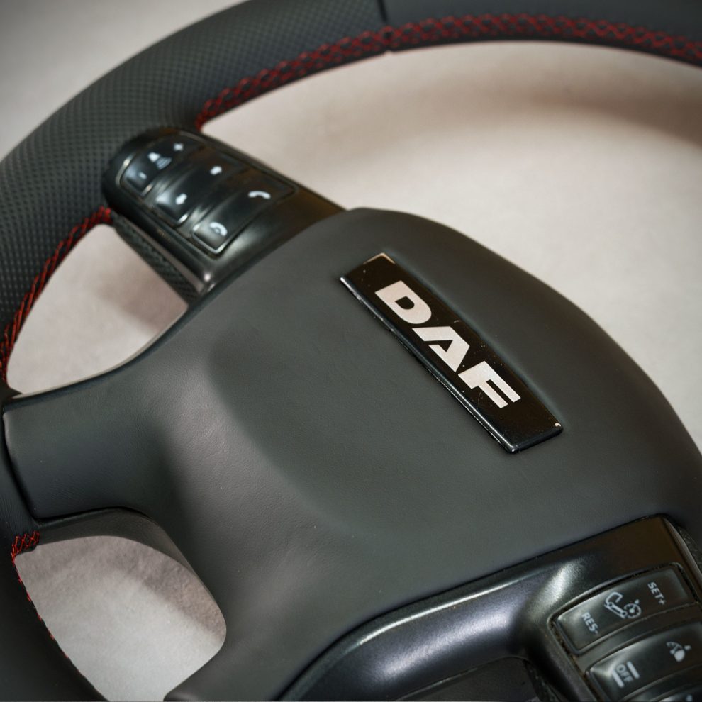 DAF Euro 6 Custom steering wheel