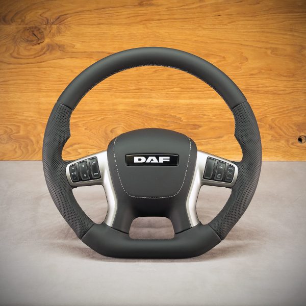 DAF Euro 6 steering wheel after modification DAF Euro 6 steering wheel after modification