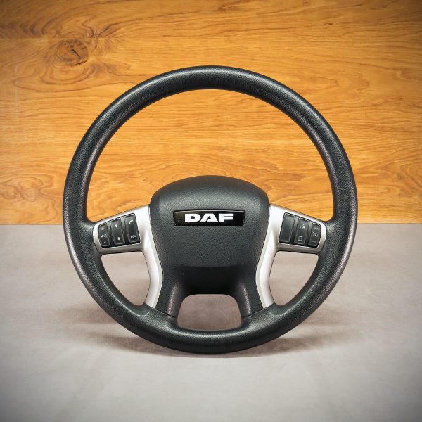 DAF Euro 6 steering wheel before modification DAF Euro 6 steering wheel before modification