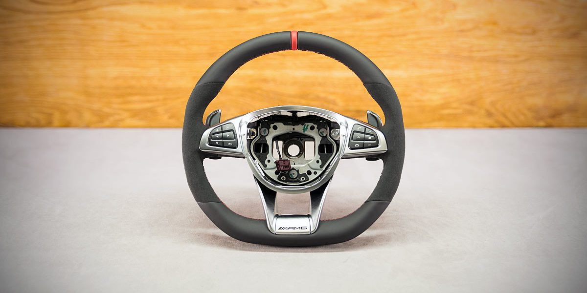Mercedes-Benz CLA 45 S AM Custom steering wheel