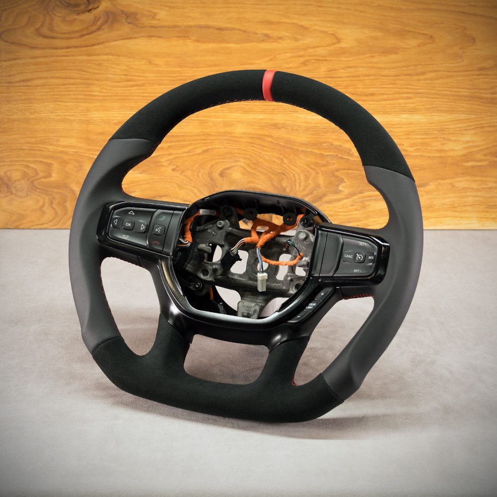 RAM 1500 Custom steering wheel
