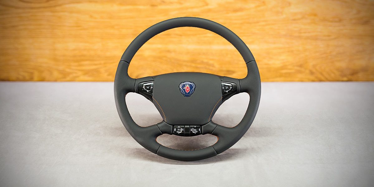 Scania R Custom steering wheel