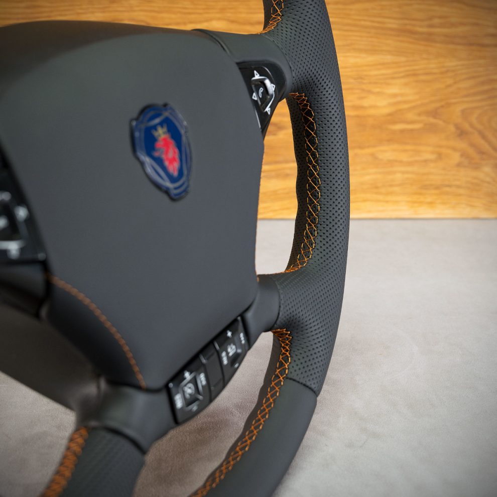 Scania R Custom steering wheel