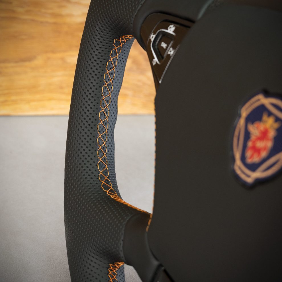 Scania R Custom steering wheel