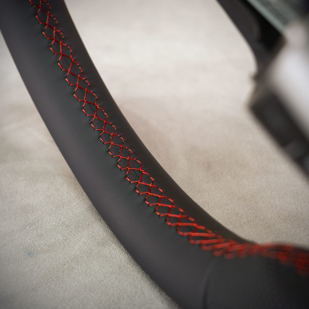 Abarth Grande Punto Custom steering wheel