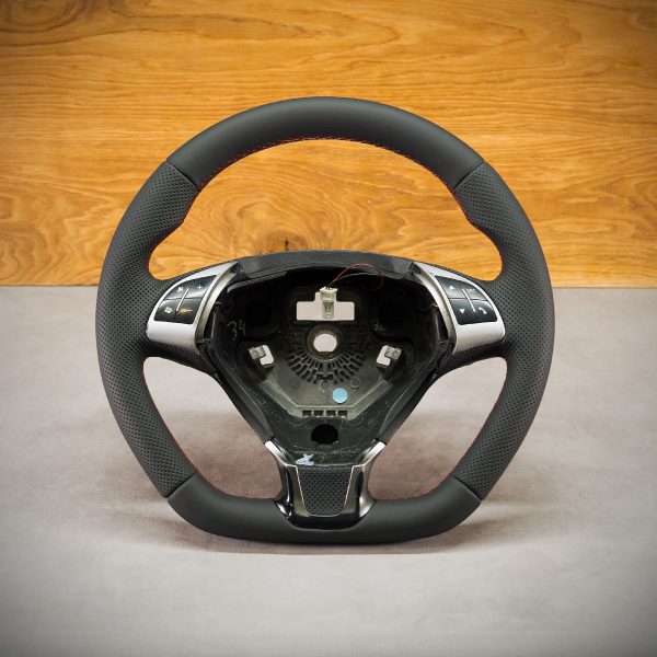 Abarth Grande Punto steering wheel after modification