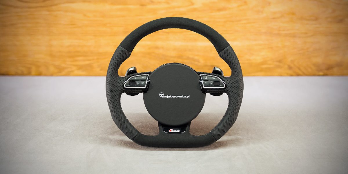 Audi RS6 Custom steering wheel
