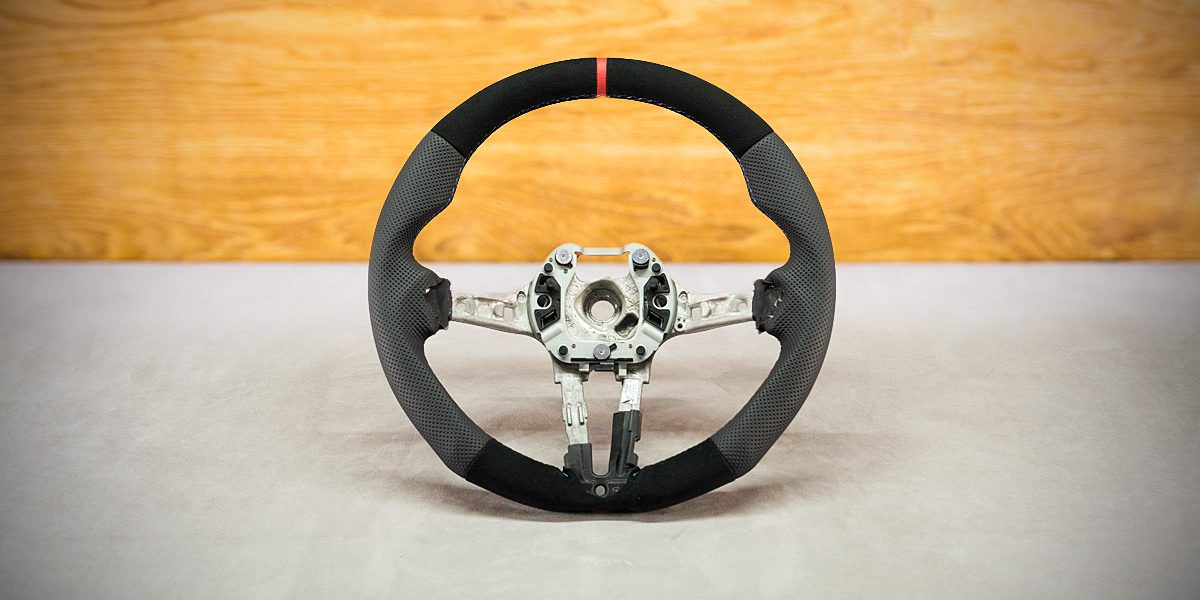 BMW F07 Custom steering wheel