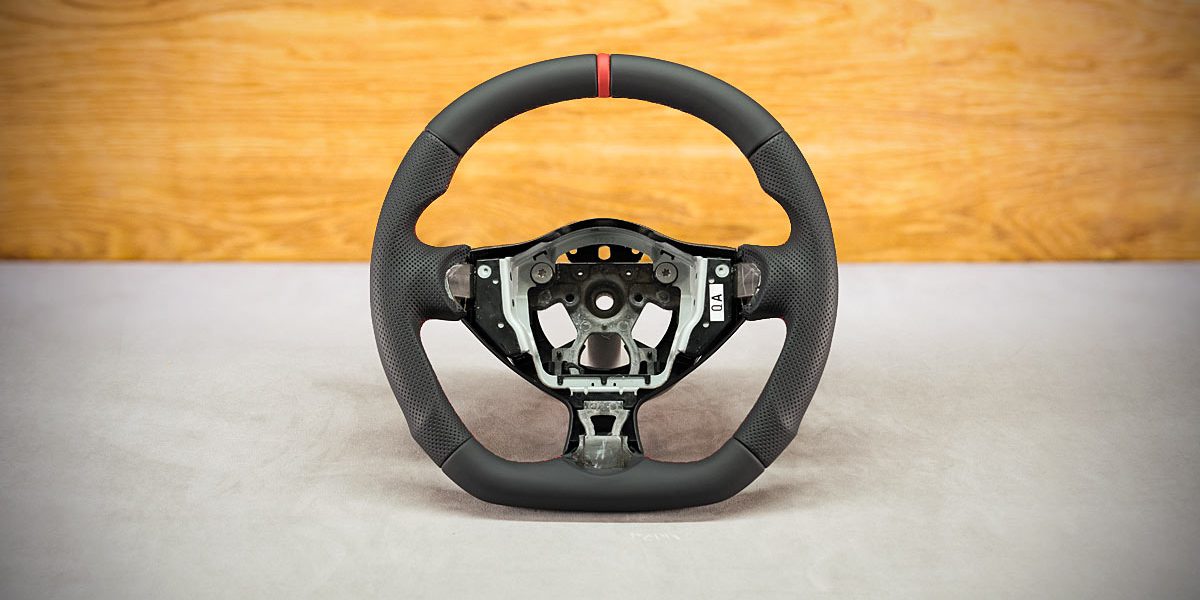 Infiniti QX70 Custom steering wheel