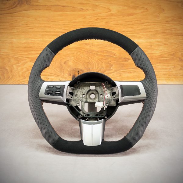 Mazda MX-5 NC steering wheel after modification