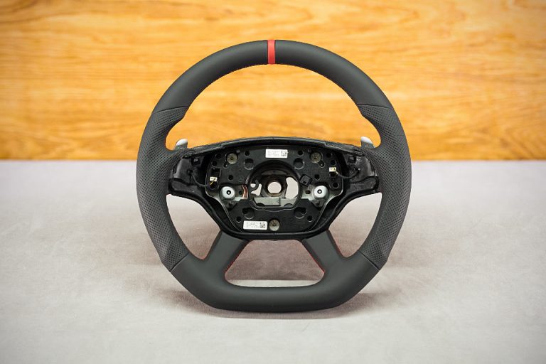Mercedes-Benz W216 Custom steering wheel