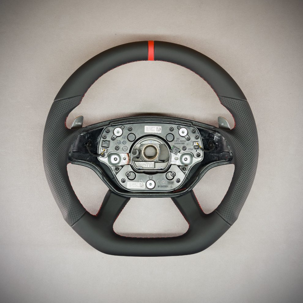 Mercedes-Benz W216 Custom steering wheel