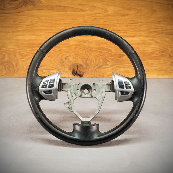 Mitsubishi Lancer steering wheel before modification