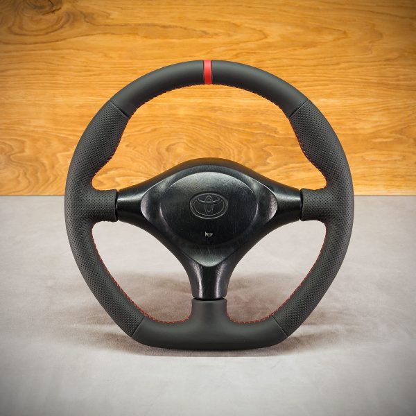 Toyota Celica VI steering wheel after modification