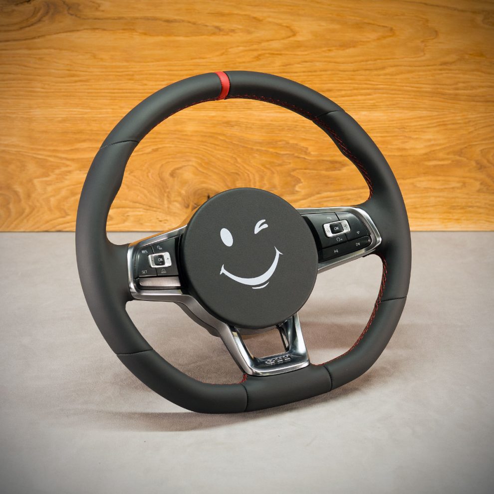 Volkswagen Golf GTI Custom steering wheel