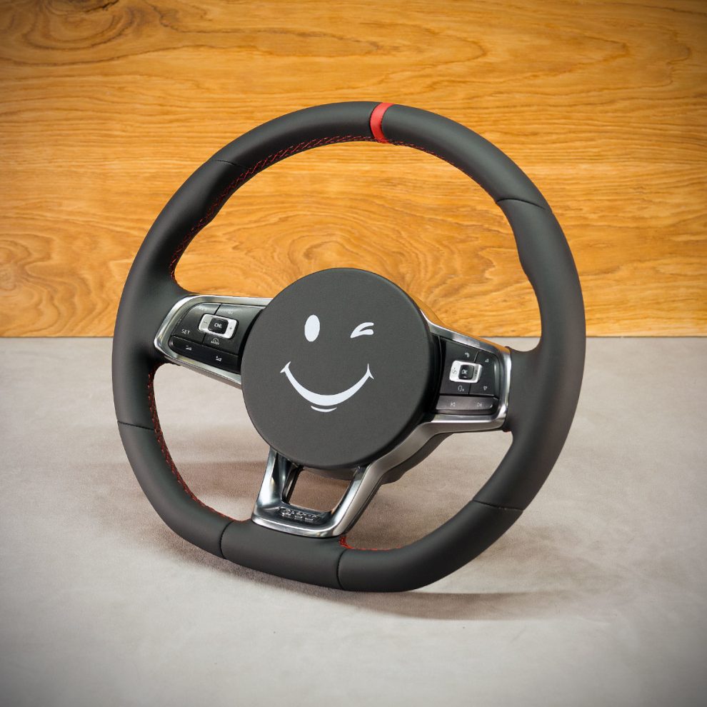 Volkswagen Golf GTI Custom steering wheel