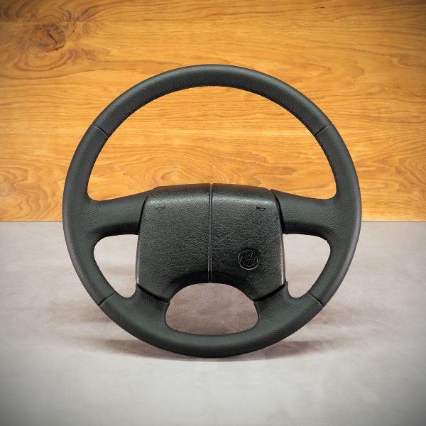 Volkswagen Transporter T4 steering wheel after upholstery