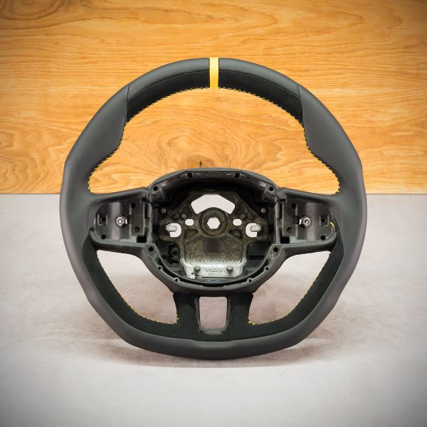 Volvo XC60 steering wheel after modification