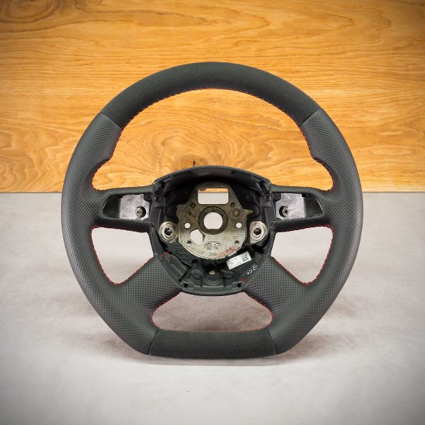 Audi A4 B8 steering wheel after modification