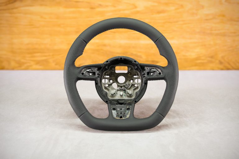 Audi A6 C7 Custom steering wheel
