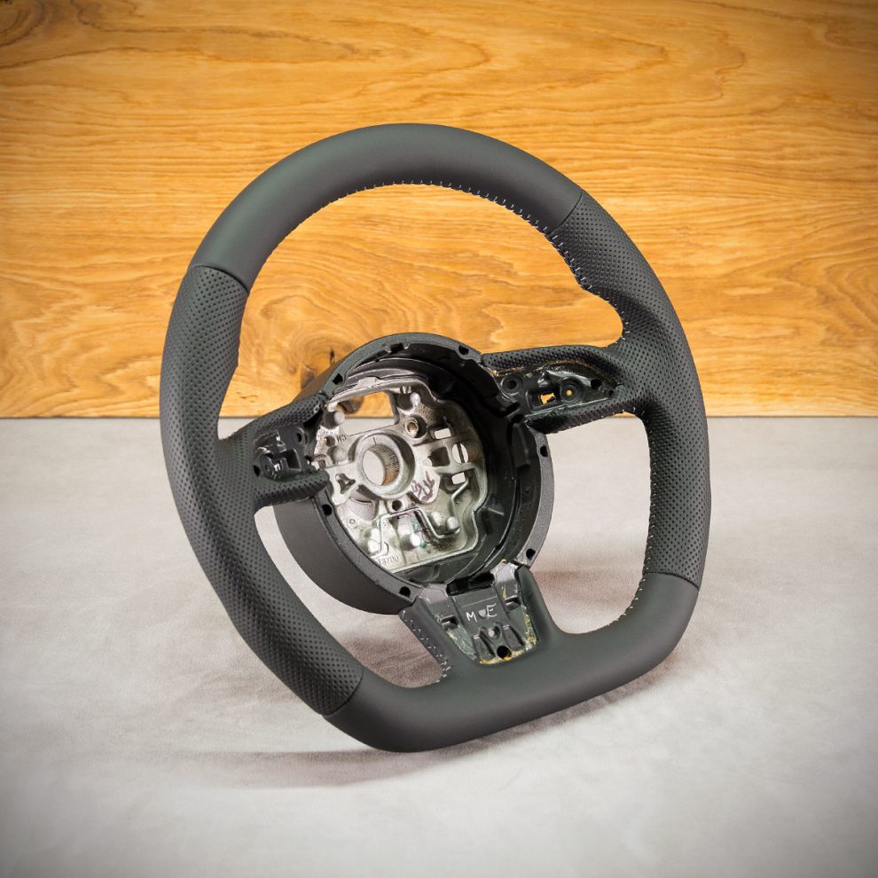 Audi A6 C7 Custom steering wheel