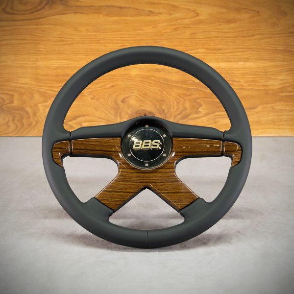 BBS 360mm steering wheel after upholstery