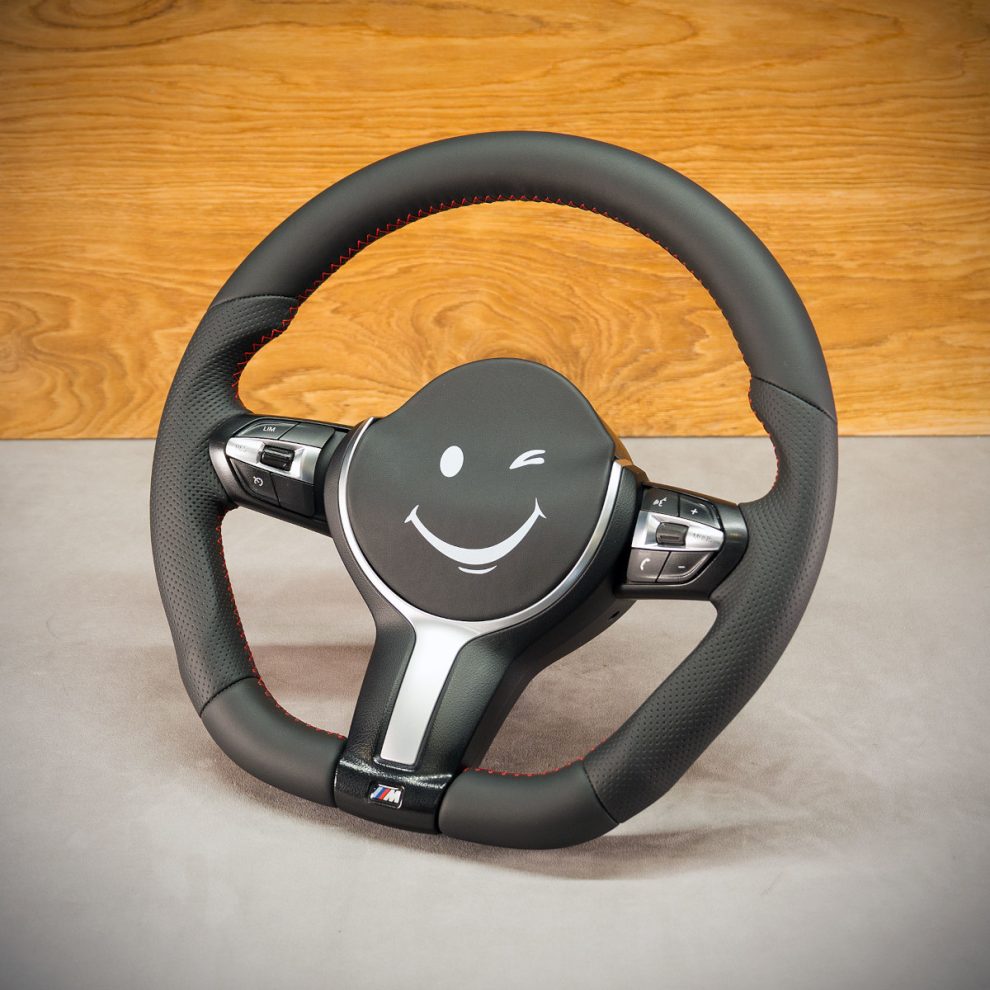 BMW F10 Custom steering wheel
