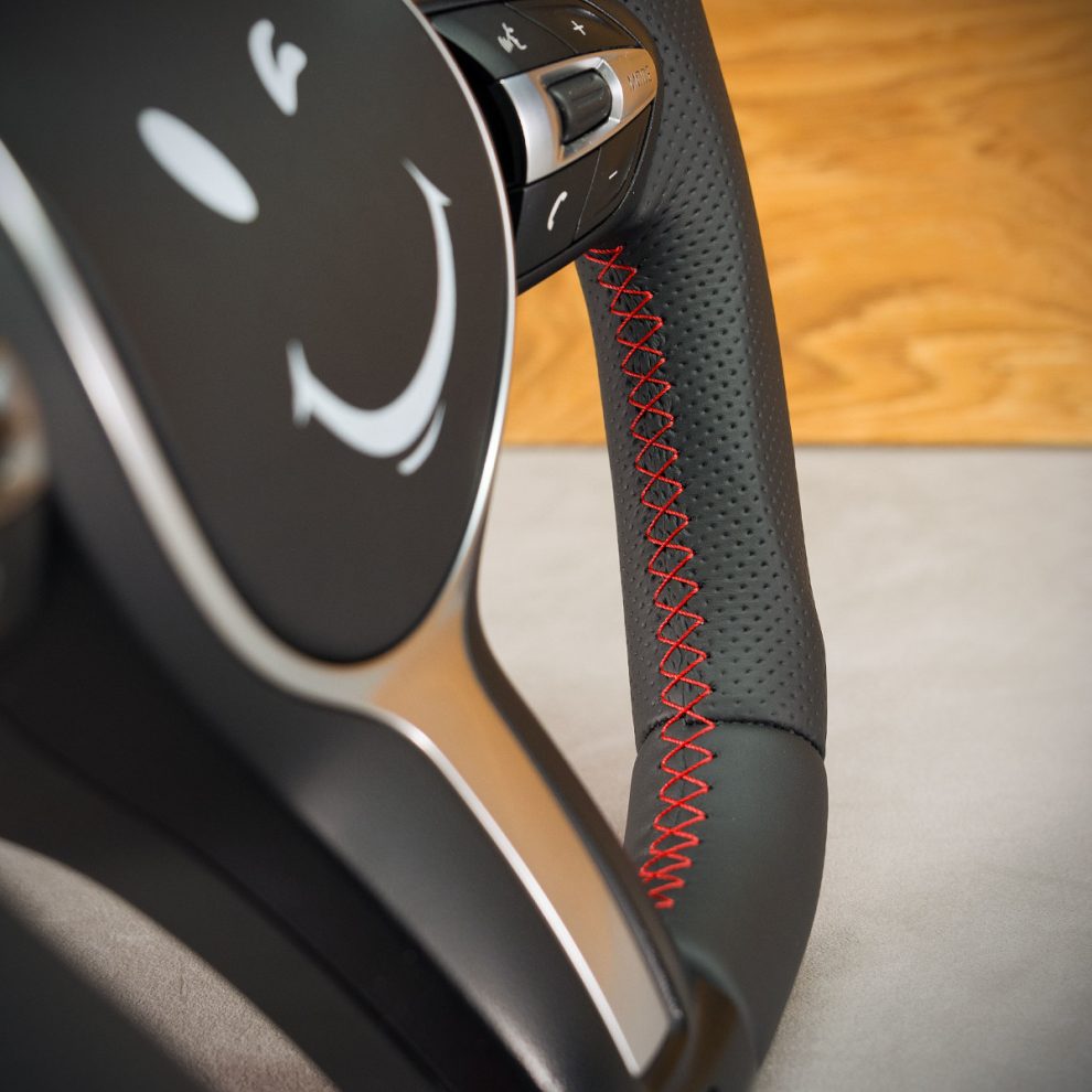 BMW F10 Custom steering wheel