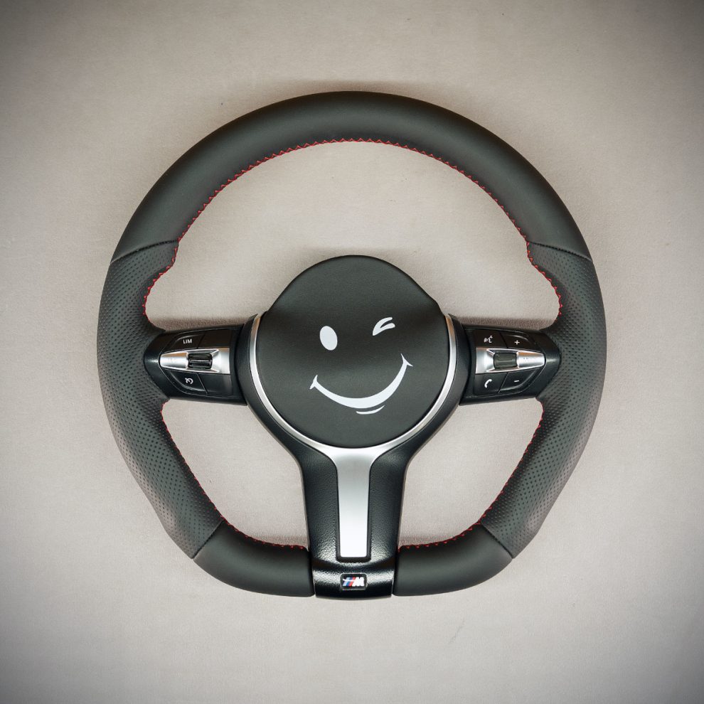 BMW F10 Custom steering wheel