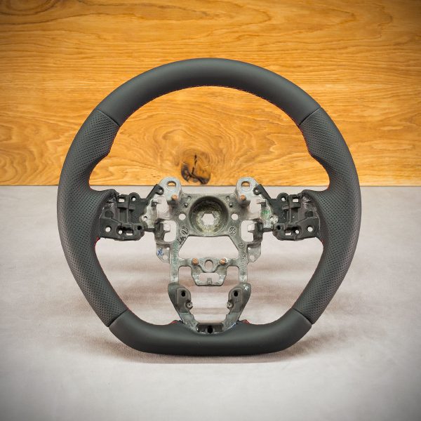 Mazda CX-5 steering wheel after modification
