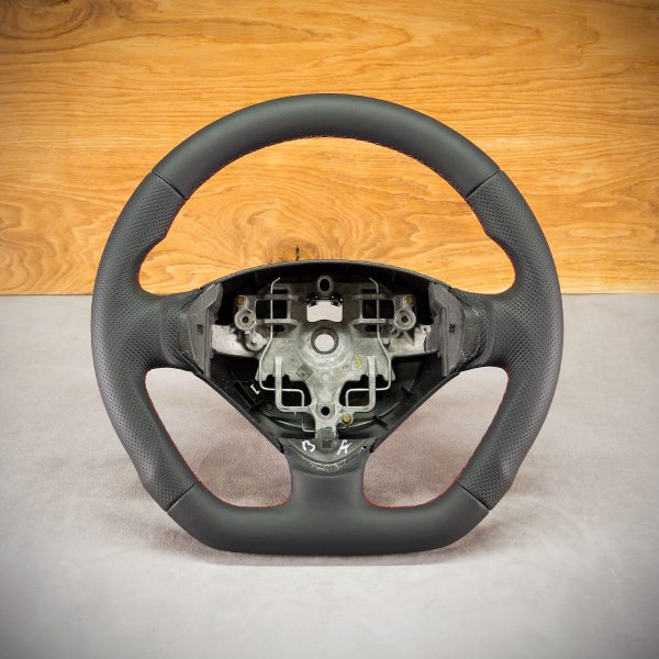 Peugeot 207 steering wheel after modification