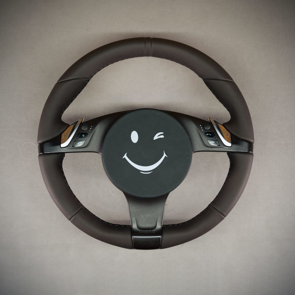 Porsche Cayenne GTS Custom steering wheel